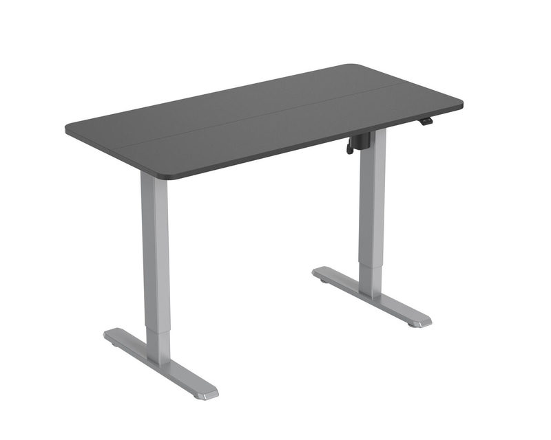 Equip 650811 Computertisch Schwarz, Grau