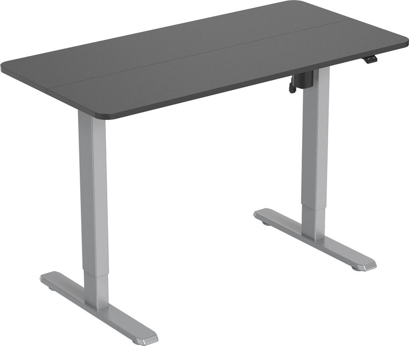 Equip 650811 Computertisch Schwarz, Grau, Bild 2