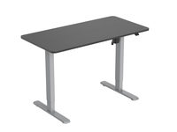 Equip 650811 Computertisch Schwarz, Grau, Bild 3