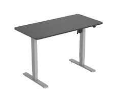 Equip 650811 Computertisch Schwarz, Grau