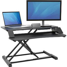 Fellowes Sitz-Steh Workstation Corsivo, schwarz, Bild 2