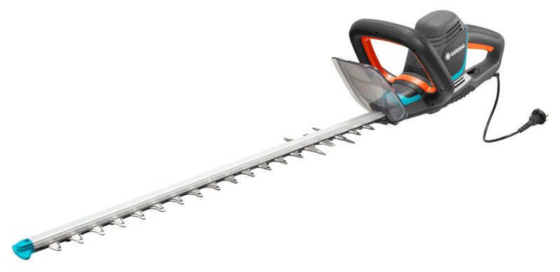 GARDENA PowerCut 700/65 Elektro Heckenschere mit Schutzbügel 700 W 650 mm
