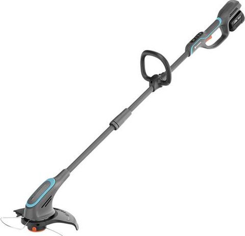 Gardena PowerTrim 30/18V P4A Ready-To-Use Akku-Rasentrimmer Set 30 cm Grau (14703-20)
