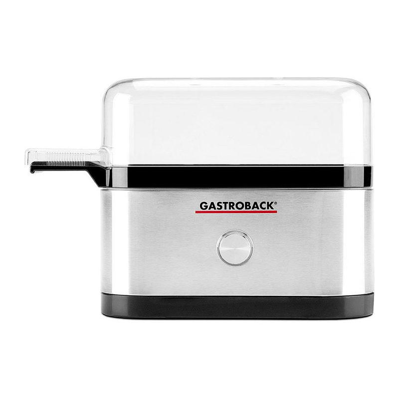 Gastroback Design Eierkocher Silber, Schwarz, Transparent, Bild 4