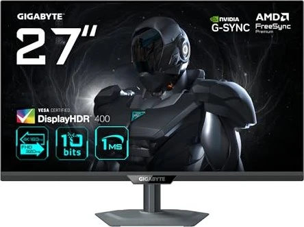 GIGABYTE G27Q20 27 Zoll WQHD Fast IPS Gaming Monitor, 200Hz, 0.5ms, FreeSync Premium