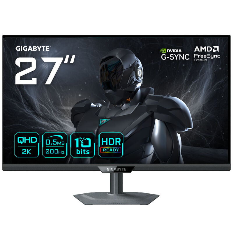 GIGABYTE G27Q20 27 Zoll WQHD Fast IPS Gaming Monitor, 200Hz, 0.5ms, FreeSync Premium, Bild 5