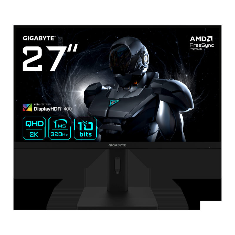 GIGABYTE G27Q3 27 Zoll QHD Fast IPS Gaming Monitor 320 Hz 16:9 DP/HDMI, Bild 2
