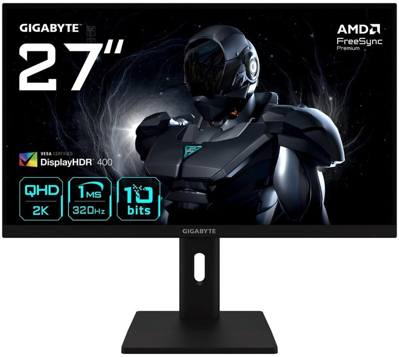 GIGABYTE G27Q3 27 Zoll QHD Fast IPS Gaming Monitor 320 Hz 16:9 DP/HDMI, Bild 5