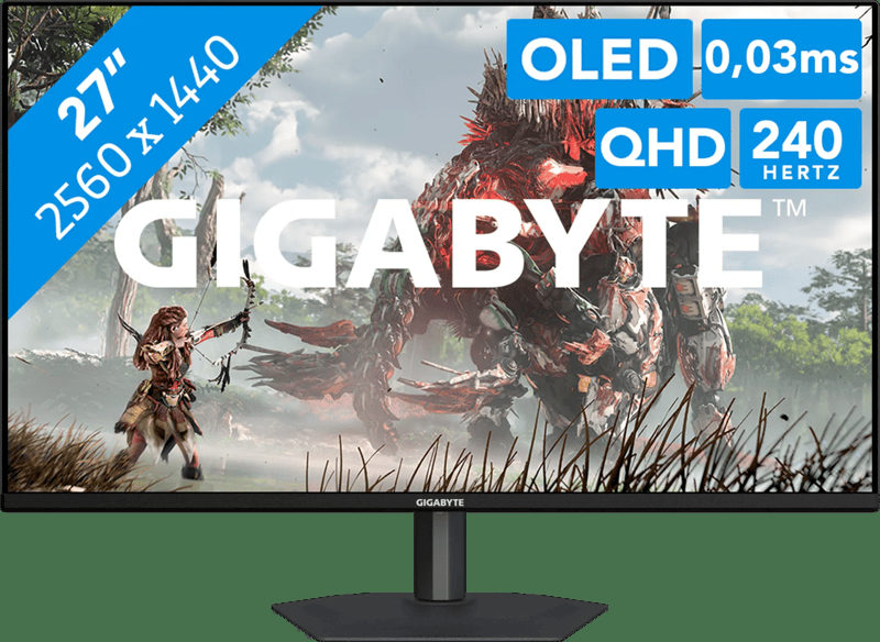 GIGABYTE GO27Q24A 27 Zoll WQHD Quantum Dot Panel 16:9 240 Hz Gaming Monitor