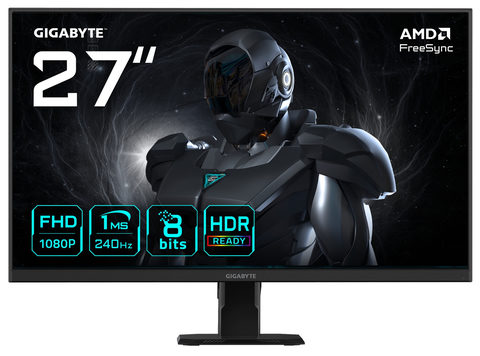 GIGABYTE GS27F2 27 Zoll Full HD IPS Gaming Monitor 240Hz 16:9 DP/HDMI