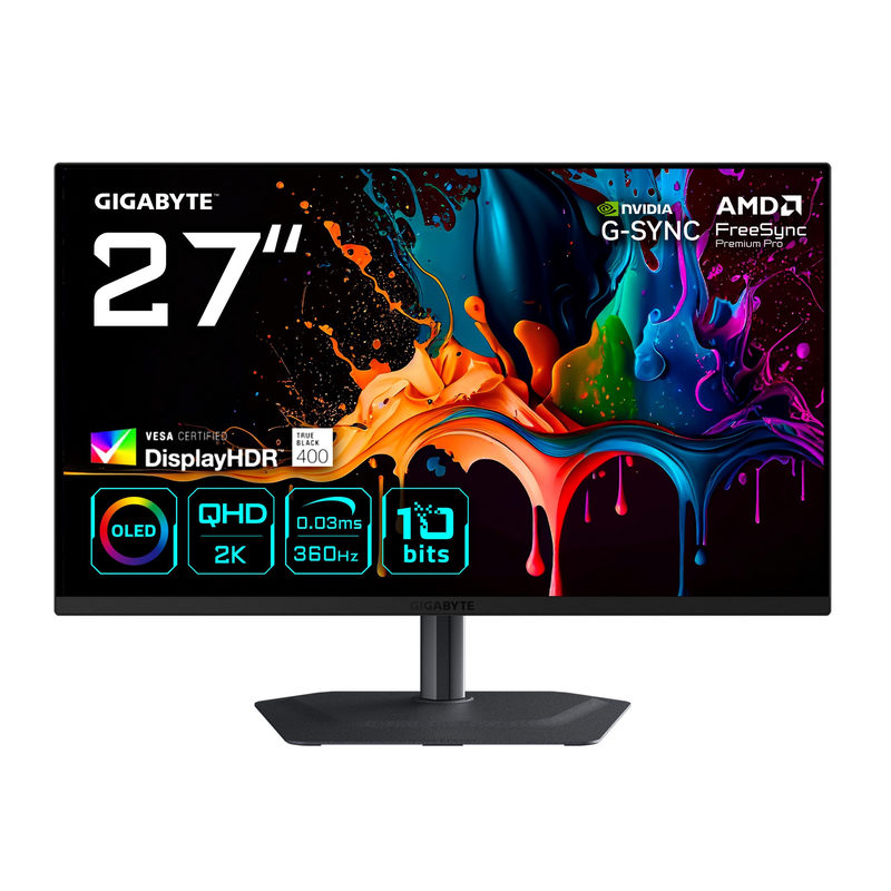 GIGABYTE MO27Q3 27 Zoll WQHD Quantum Dot Panel 16:9 360 Hz Gaming Monitor, Bild 2