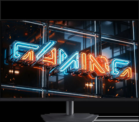 GIGABYTE MO32U24 QD-OLED Gaming-Monitor 32 Zoll 4K UHD 240 Hz 0,03 ms Schwarz