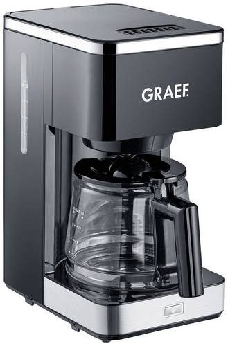 Graef FK 402 Kaffeemaschine Schwarz Fassungsvermögen Tassen=10 Glaskanne, Warmhaltefunktion, Bild 4