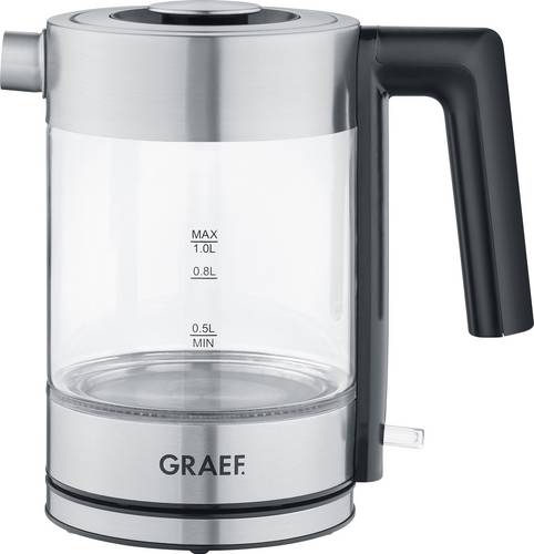 Graef WK300 Wasserkocher Edelstahl Fassungsvermögen: 1 l