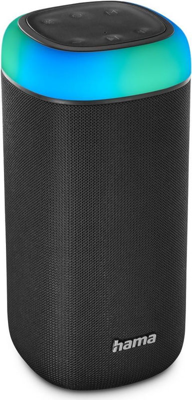Hama 00188228 Bluetooth-Lautsprecher Shine 2.0, LED, spritzwassergeschützt, 30W, Schwarz, Bild 4