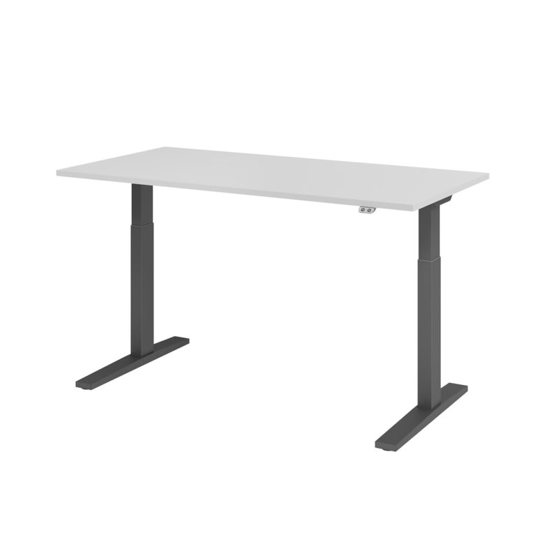 Hammerbacher Elektrisch höhenverstellbarer Schreibtisch 1-stufig, C-Fuß, BxT