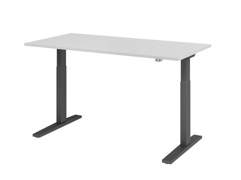 Hammerbacher Elektrisch höhenverstellbarer Schreibtisch 1-stufig, C-Fuß, BxT, Bild 3
