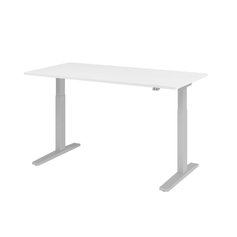 Hammerbacher Elektrisch höhenverstellbarer Schreibtisch 1-stufig, C-Fuß, BxT