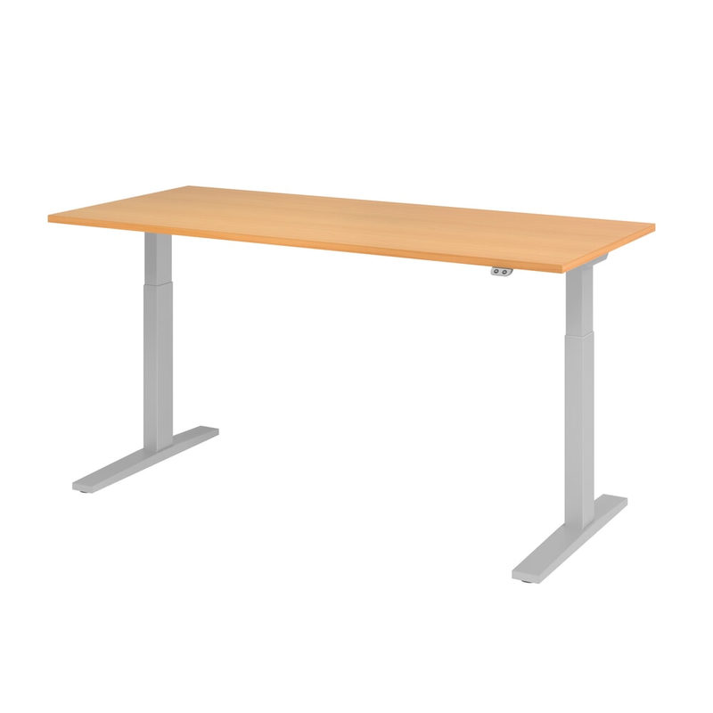 Hammerbacher Elektrisch höhenverstellbarer Schreibtisch 1-stufig, C-Fuß, BxT, Bild 4