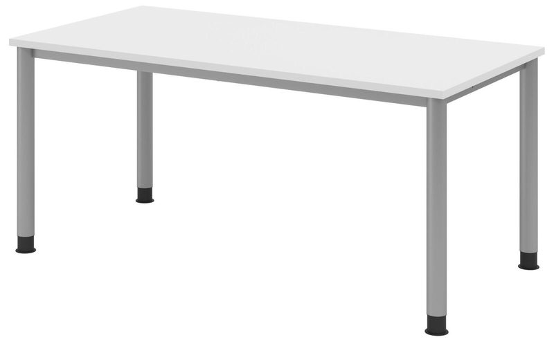 Hammerbacher Manuell höhenverstellbarer Schreibtisch Akzent, 4-Fuß Gestell, BxT, Bild 2