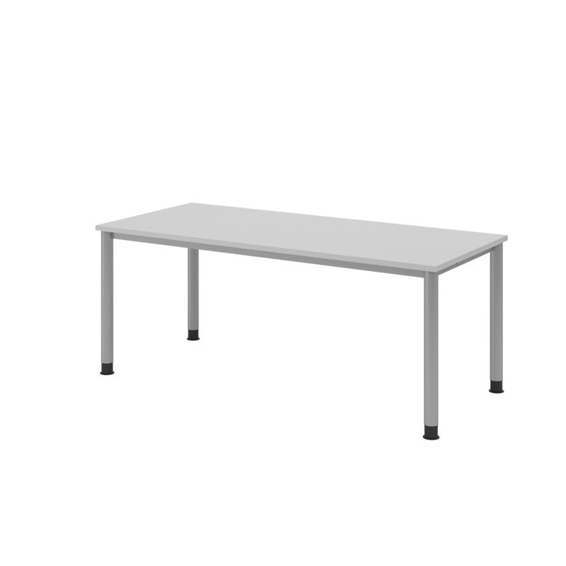 Hammerbacher Manuell höhenverstellbarer Schreibtisch Akzent, 4-Fuß Gestell, BxT, Bild 3