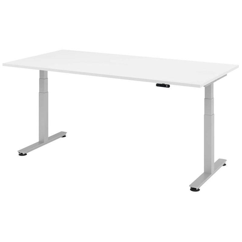 Hammerbacher Schreibtisch, T-Fuß, elektrisch höhenverstellbar 2-stufig, BxT, Bild 5