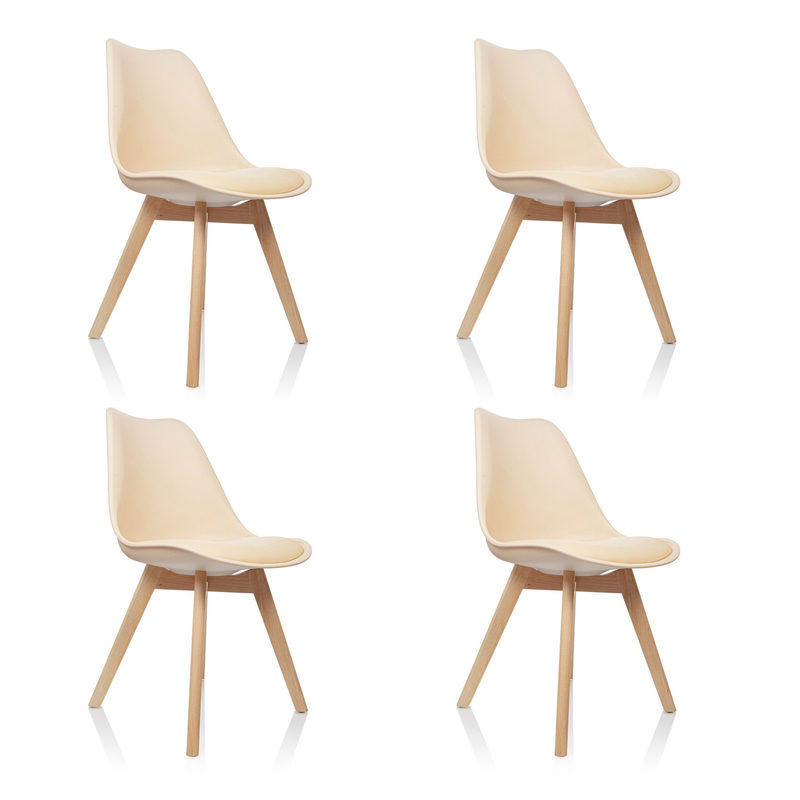 Besucherstuhl / Schalenstuhl Scandi Kunststoff