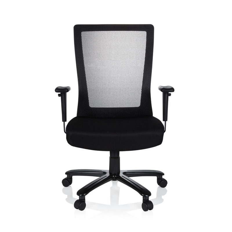 Bürostuhl / Drehstuhl Xxl Extender Netz / Stoff Schwarz Hjh Office, Bild 2