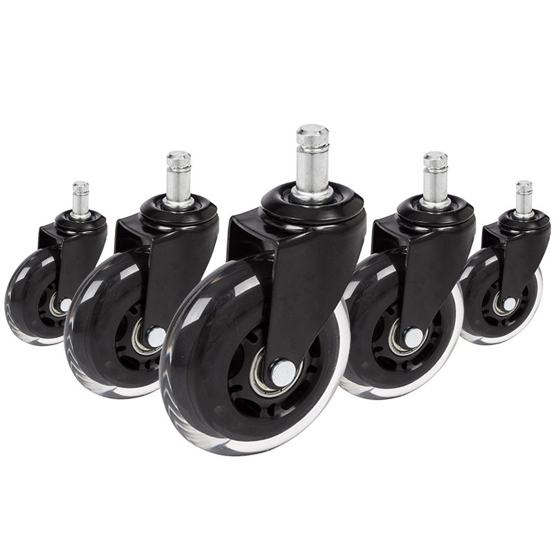 hjh OFFICE Stuhlrollen 5x ROLO SKATE