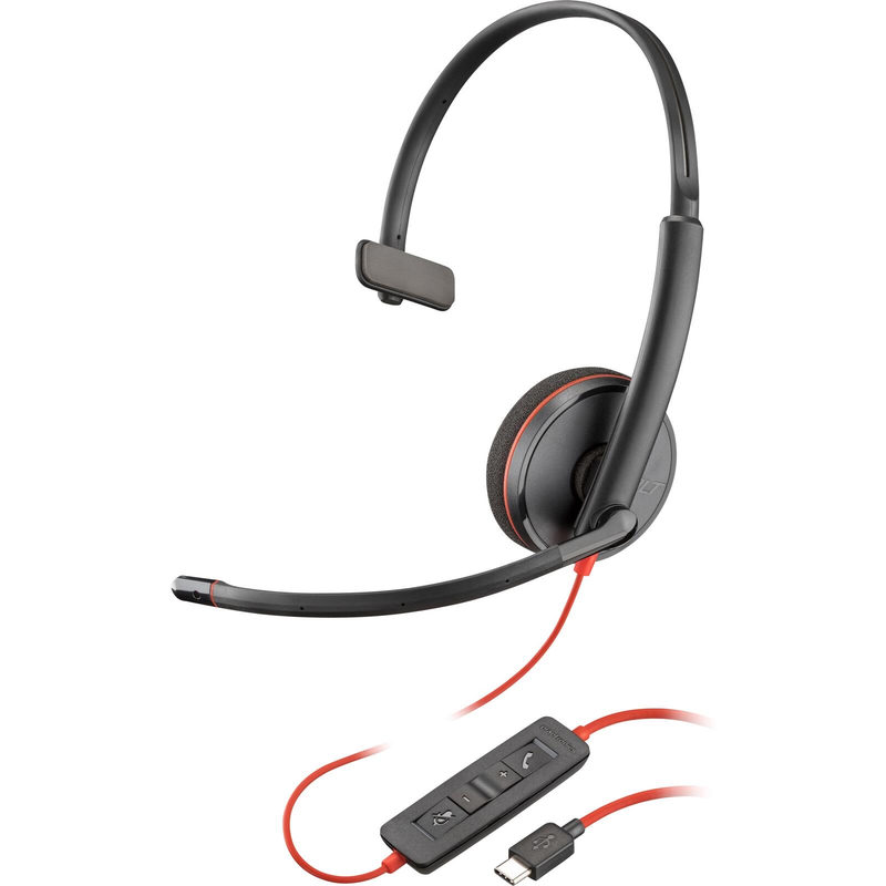 HP 8X214A6 - Headset, Blackwire 3210, Mono, USB-C +USB-C/A (Bulk), Bild 3