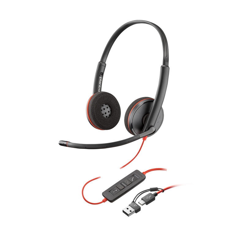 HP 8X214A6 - Headset, Blackwire 3210, Mono, USB-C +USB-C/A (Bulk), Bild 6