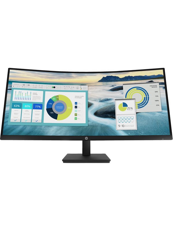 HP P34hc G4 34 Zoll UWQHD Curved VA LED 21:9 60 Hz Monitor, Bild 4