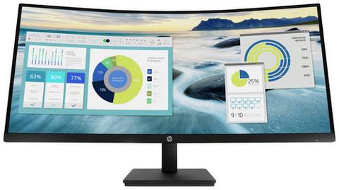 HP P34hc G4 34 Zoll UWQHD Curved VA LED 21:9 60 Hz Monitor