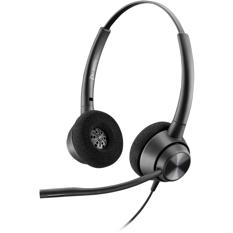 HP Poly EncorePro 320 USB-C Stereo-Headset - Kabelgebunden - Büro/Callcenter - 105 g - Kopfhörer - Schwarz, Bild 4