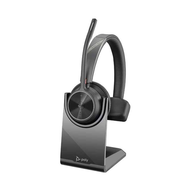 HP Poly Voyager 4310 Microsoft Teams Certified Headset BT700 dongle Charging Stand 77Y93AA, Bild 3