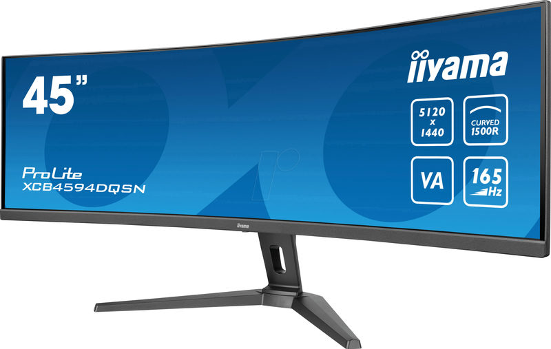 45 iiyama ProLite XCB4594DQSN-B1 - 5120x1440 - 165Hz - VA - 90W USB-C - KVM switch, Bild 3