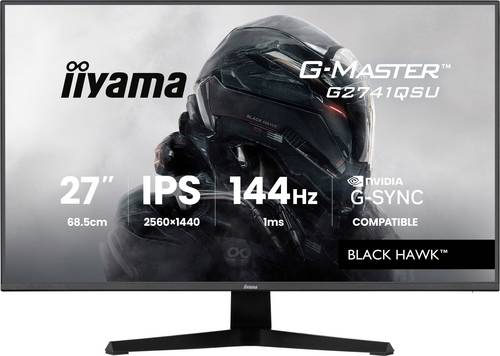 iiyama G-Master Black Hawk G2741QSU-B1 27 Zoll QHD IPS LED 16:9 144 Hz Gaming Monitor, Bild 2