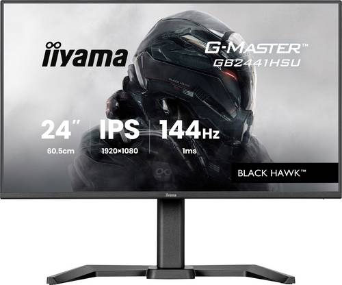 iiyama G-Master Black Hawk GB2441HSU-B1 24 Zoll Full HD IPS LED 16:9 144 Hz Gaming Monitor