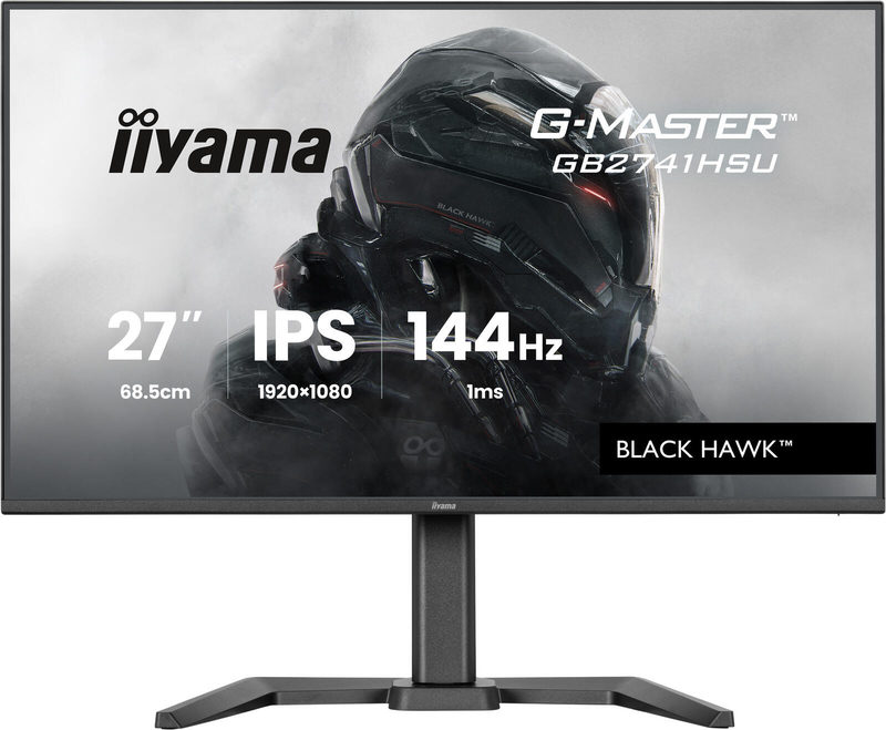 iiyama G-Master Black Hawk GB2741HSU-B1 27 Zoll Full HD IPS LED 16:9 144 Hz Gaming Monitor, Bild 3
