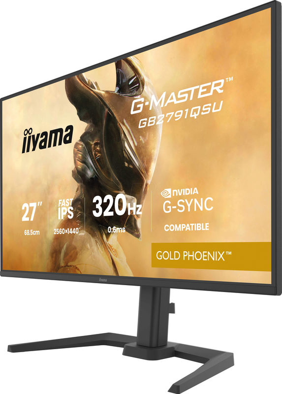 iiyama G-Master GB2791QSU-B1 68,5cm (27) WQHD Fast IPS 16:9 320 Hz Gaming Monitor, Bild 2