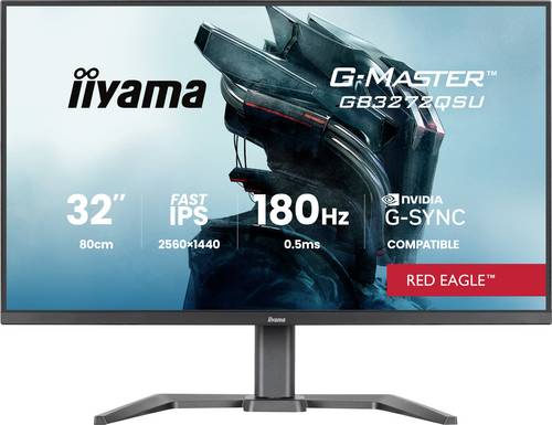 iiyama G-Master GB3272QSU-B1 80cm (31,5) WQHD IPS LED 16:9 180 Hz Gaming Monitor DP/HDMI, Bild 3