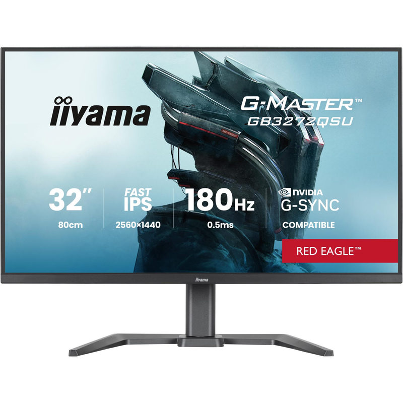 iiyama G-Master GB3272QSU-B1 80cm (31,5) WQHD IPS LED 16:9 180 Hz Gaming Monitor DP/HDMI, Bild 4