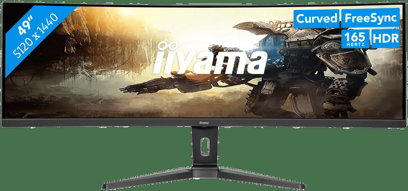 iiyama G-Master GCB4580DQSN-B1 44.5 Zoll DQHD Curved VA LED 32:9 165 Hz Gaming Monitor, Bild 2