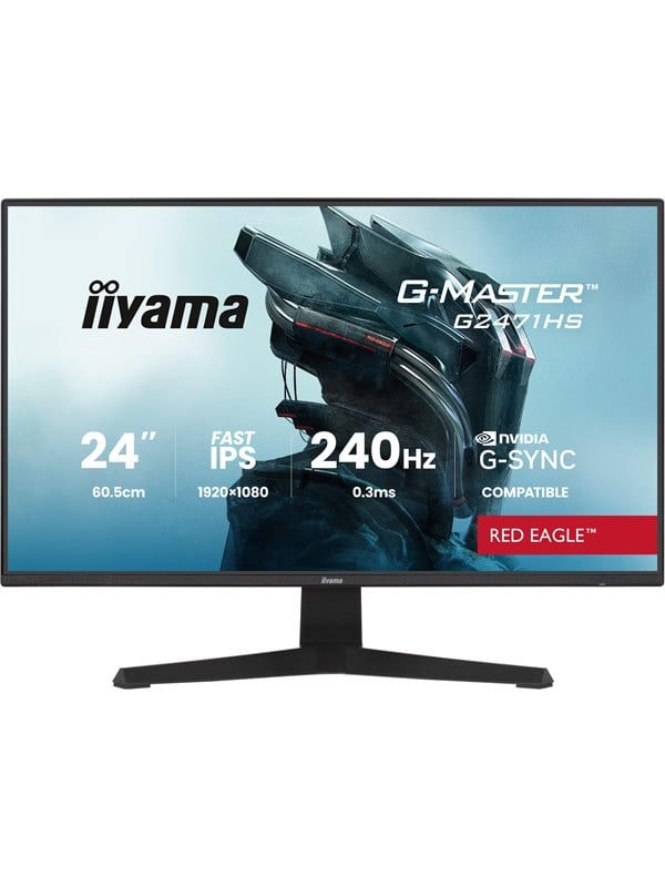 iiyama G-Master Red Eagle G2471HS-B1 24 Zoll FHD IPS LED 16:9 240 Hz Gaming Monitor, Bild 3