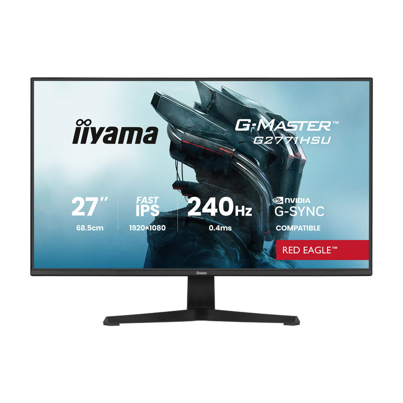 iiyama G-Master Red Eagle G2771HSU-B1 27 Zoll FHD IPS LED 16:9 240 Hz Gaming Monitor
