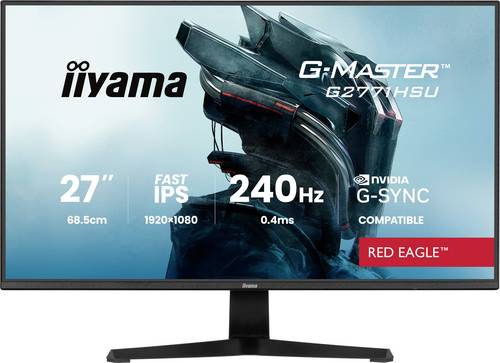 iiyama G-Master Red Eagle G2771HSU-B1 27 Zoll FHD IPS LED 16:9 240 Hz Gaming Monitor, Bild 2
