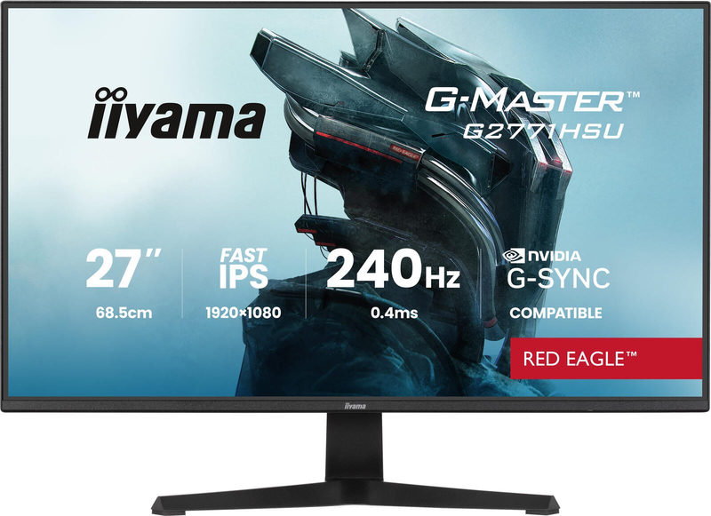 iiyama G-Master Red Eagle G2771HSU-B1 27 Zoll FHD IPS LED 16:9 240 Hz Gaming Monitor, Bild 4