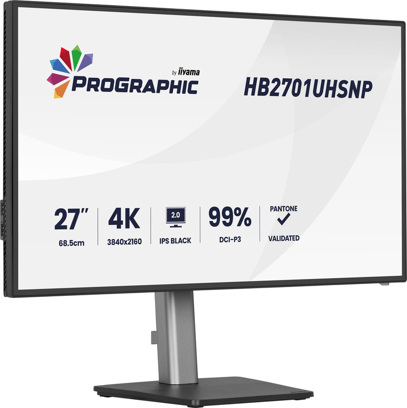 iiyama ProGraphic HB2701UHSNP-B1 27 UHD 4K Monitor, Bild 2