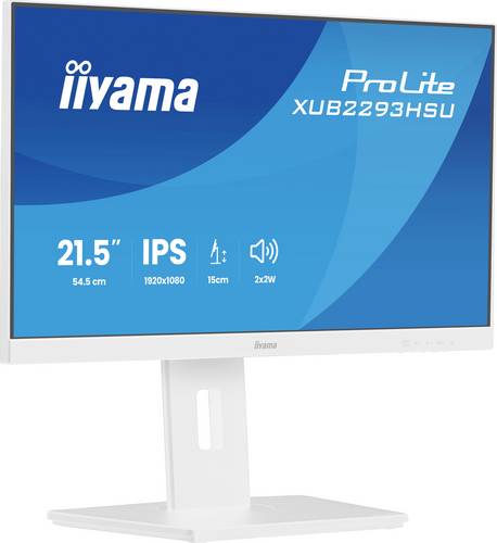Iiyama ProLite LED-Monitor EEK E (A - G) 54.6cm (21.5 Zoll) 1920 x 1080 Pixel 16:9 1 ms IPS LED