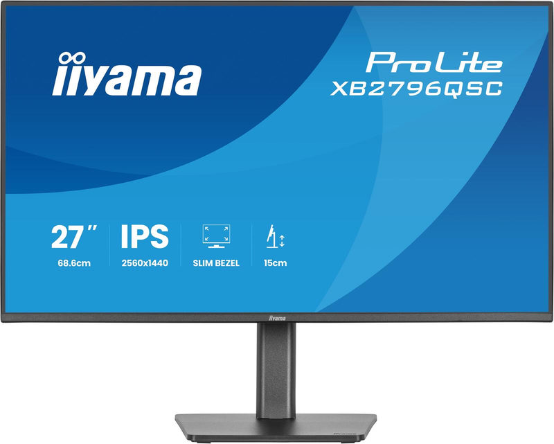 Iiyama ProLite LED-Monitor EEK E (A - G) 68.6cm (27 Zoll) 2560 x 1440 Pixel 16:9 4 ms IPS LED, Bild 2